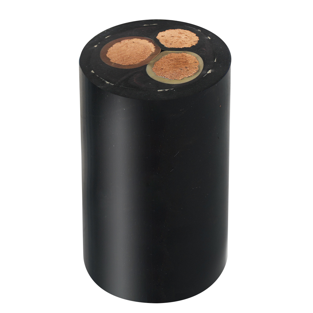 H05rn-F H07rn-F 3X1.5 3X2.5 3X3.5mm2 Hepr Flexible Flat Rubber Submersible Pump Cable