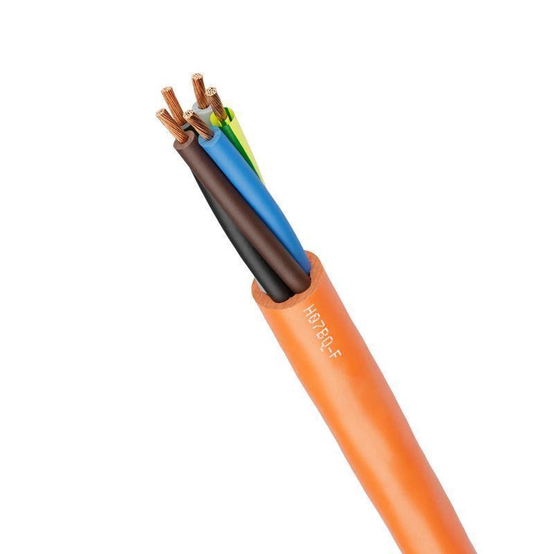 H07bq-F Flexible Class 5 Copper Conductor Epr Rubber Insulated Thermoplastic Polyurethane Sheath 2 Core 3 Core 4 Core Cable