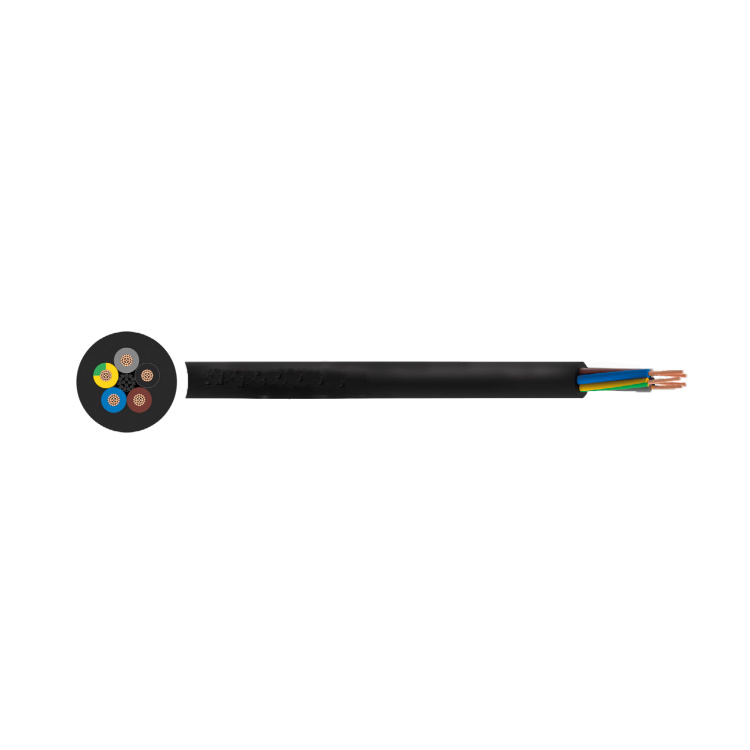 H07zz-F En 50525-3-21 Halogen-Free LSZH Rubber Flexible Cable