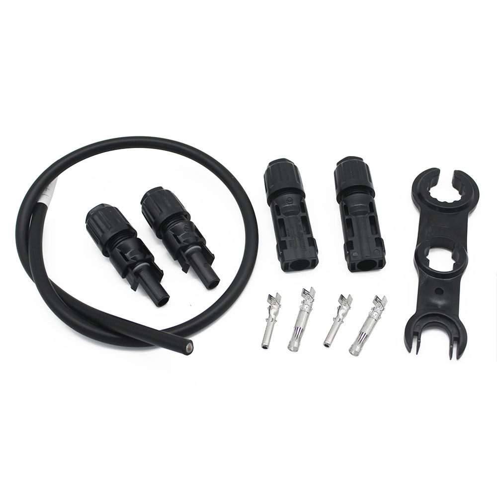 H1z2z2-K DC 1500V 25mm 6mm2 Copper Price Battery Connector Cables System Solar Panel Cable