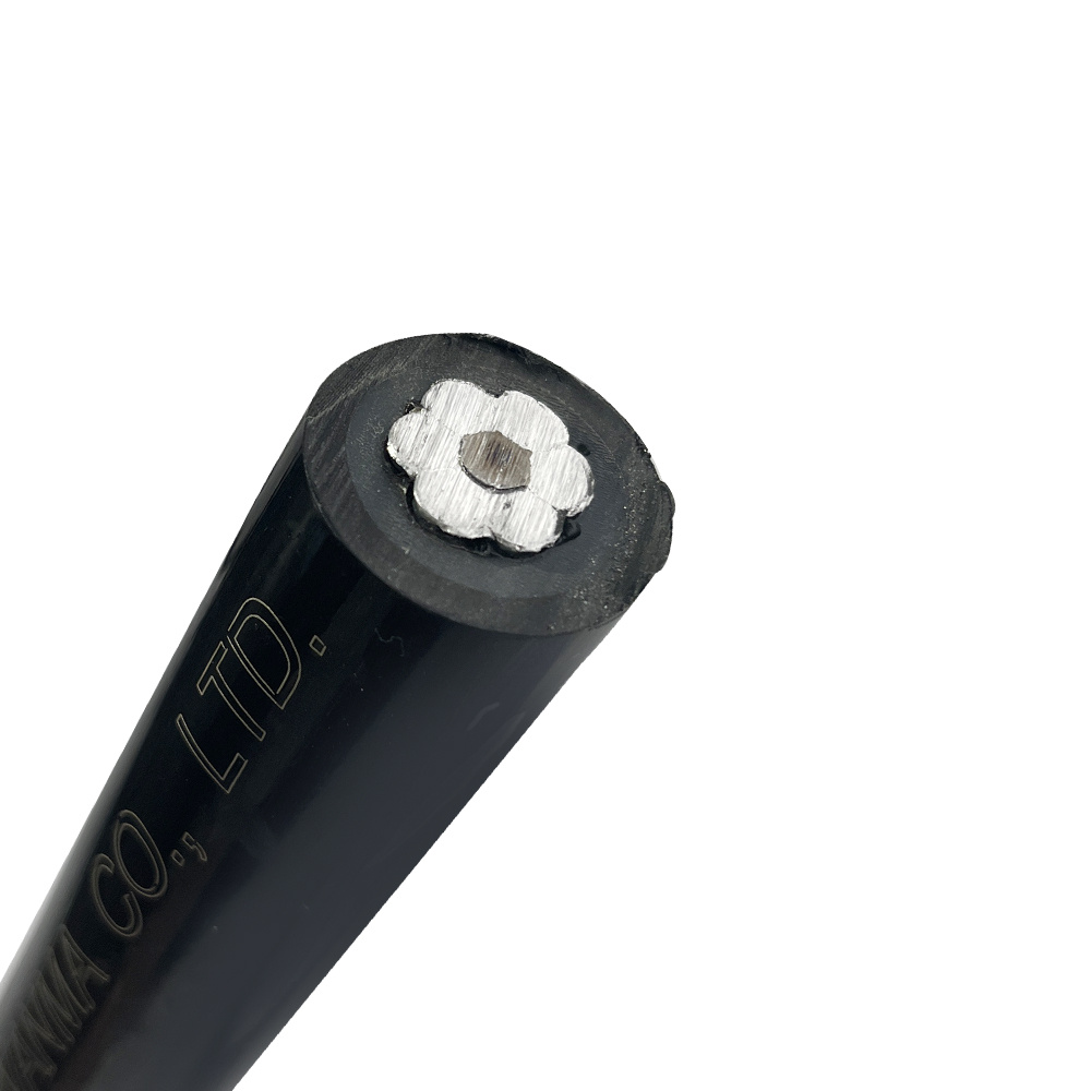 HDPE Aluminium Conductor Bundle Specification 350mcm 11kv Aerial Bundled Cable