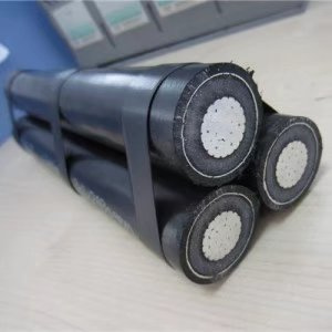 HDPE Insulated Overhead Power 3X95 3X50 Aerial Bundle Medium Voltage ABC Cable