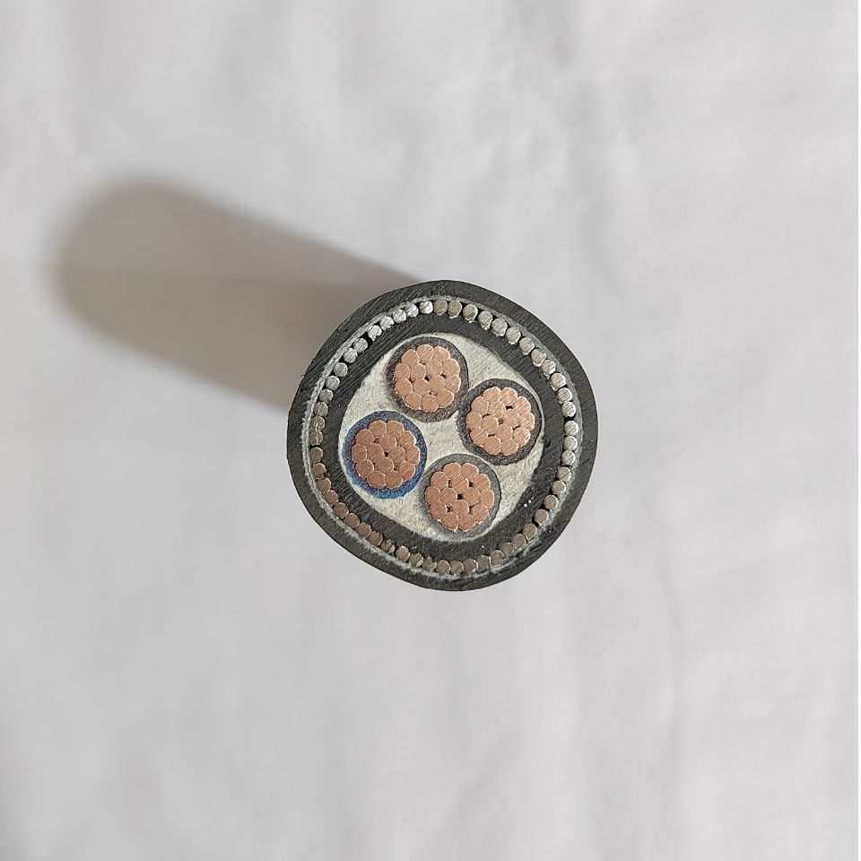Henan Huadong 4 Core Copper Conductor PVC Sheath High Temp Armored Cable