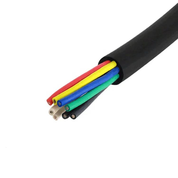 Henan Huadong Manufacturer Multi Color Self-Locking Black Rubber Nylon Cable