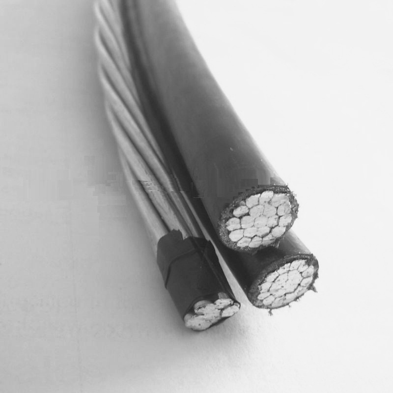 High Performance ABC Overhead Insulated Petella Fusus Clam Duplex Service Drop Cable