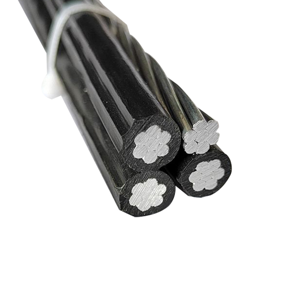 High Performance ASTM/Icea Overhead Insulated Aerial Bunch ABC Price Triplex Service Drop Cable