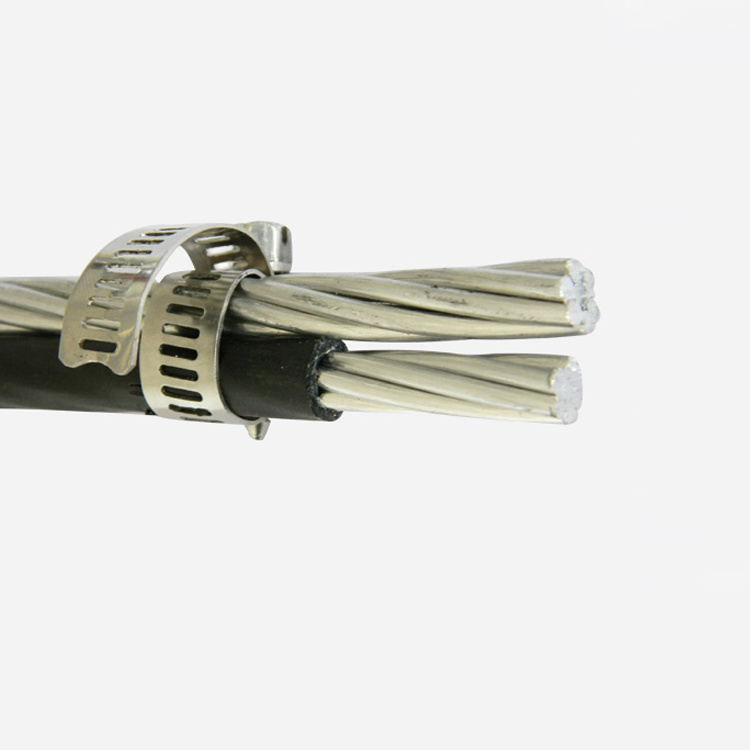 High Performance Aluminium Conductor ASTM/Icea Aluminum Overhead Electrical Cables Fusus Duplex Service Drop Cable