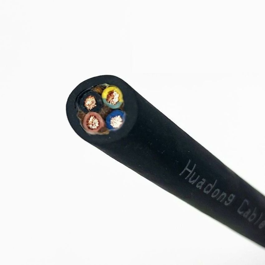 Cable de Potencia de Caucho Flexible de Alto Rendimiento 4X25 4G25 4X25mm2 H07rn H07rn-F