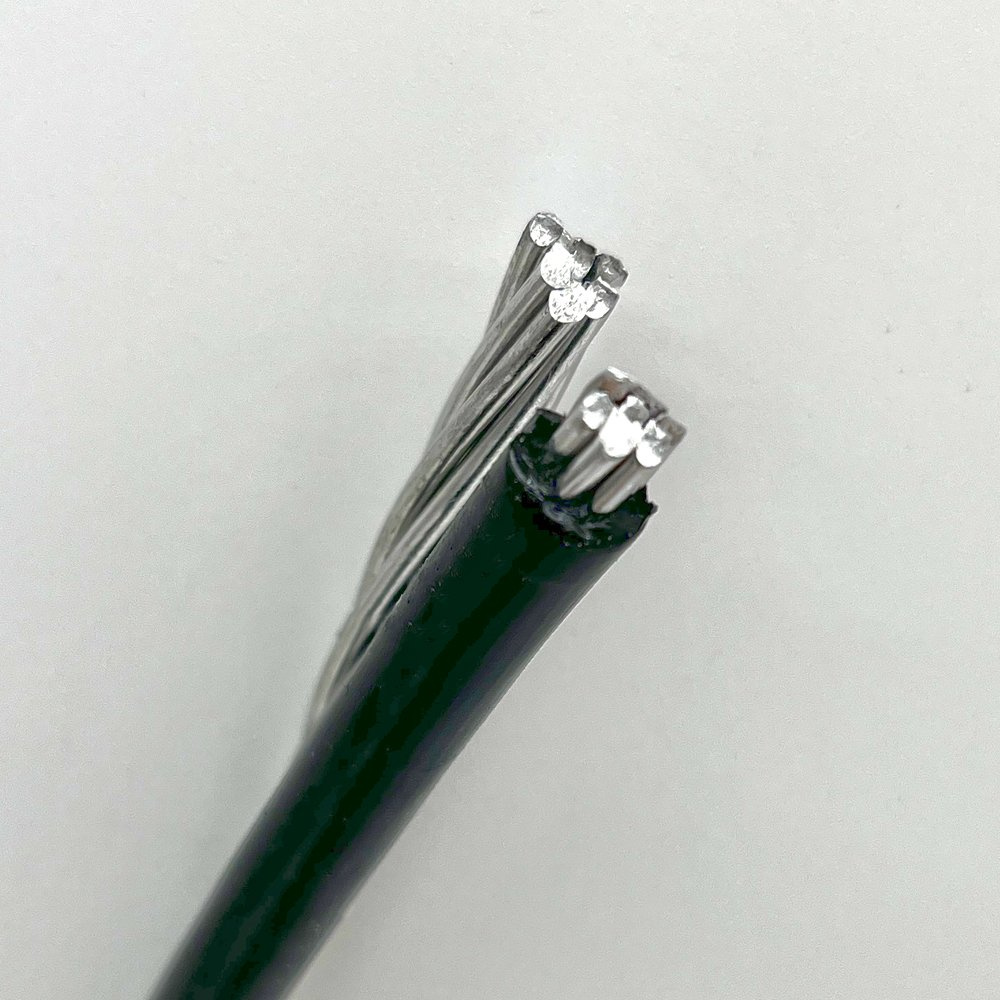 High Performance Overhead ASTM/Icea Petella Fusus Oyster Portunus Duplex Service Drop Cable
