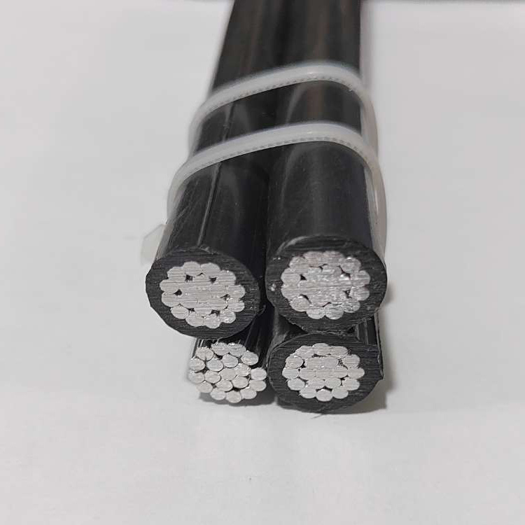 High Performance Overhead Insulated Haiotis ABC Aerial Bundle Duplex Service Drop Cable