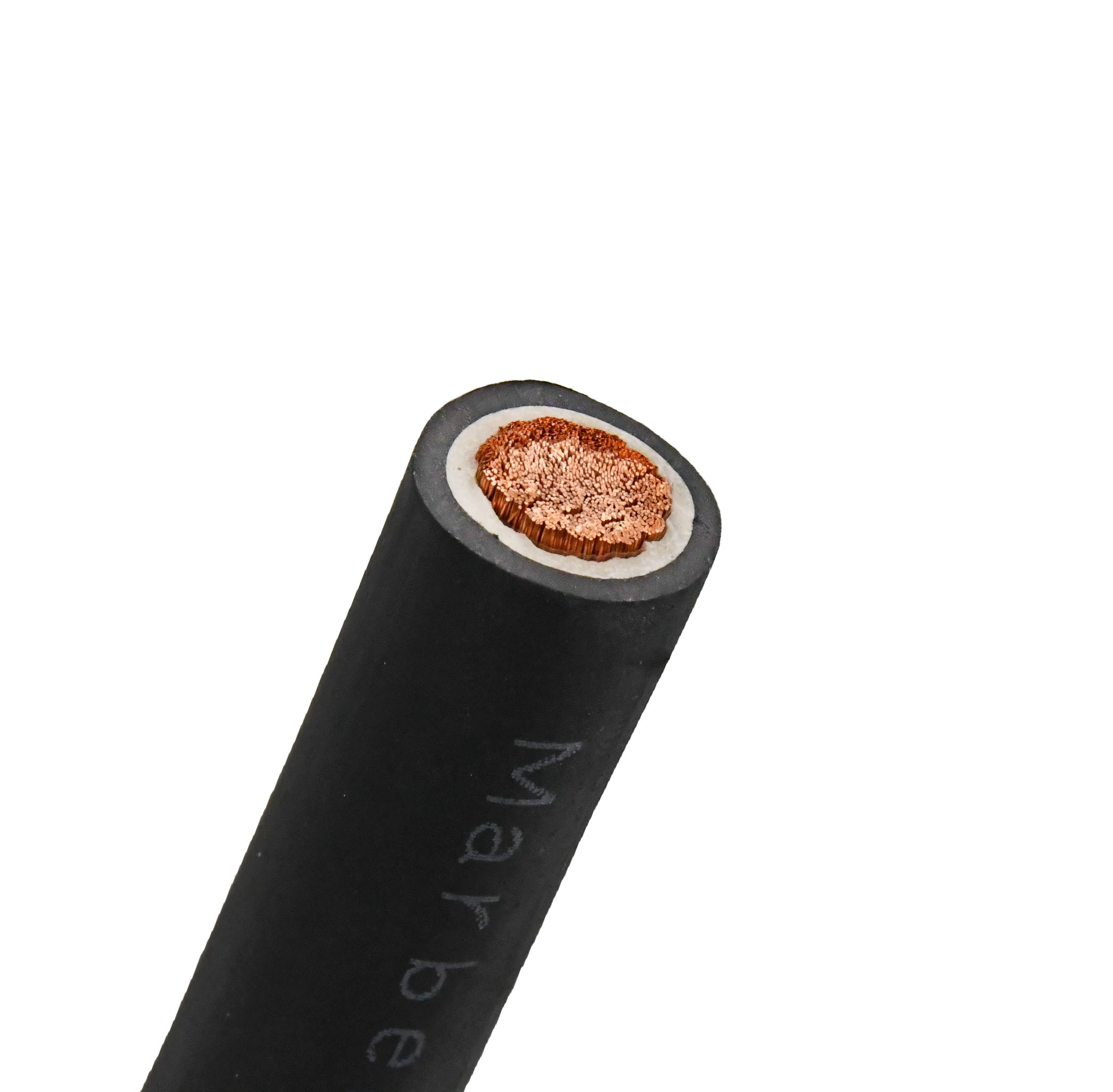High Quality 1/0AWG 2/0AWG 3/0AWG 4/0AWG Rubber Insulated Welding Wire Power Cable