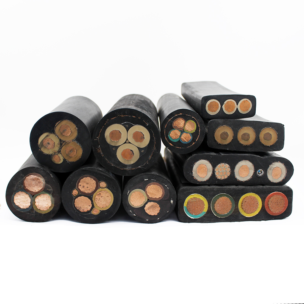High Quality 2.5 PUR Flexible Low-Voltage Industrial Copper Rubber Power H07rn-F Trailing Duty Cable