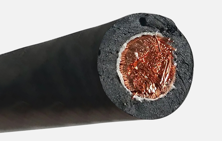 High Quality Abrasion Resistance 1/0 2/0 3/0 4/0 AWG Welding Fiber Output Cable