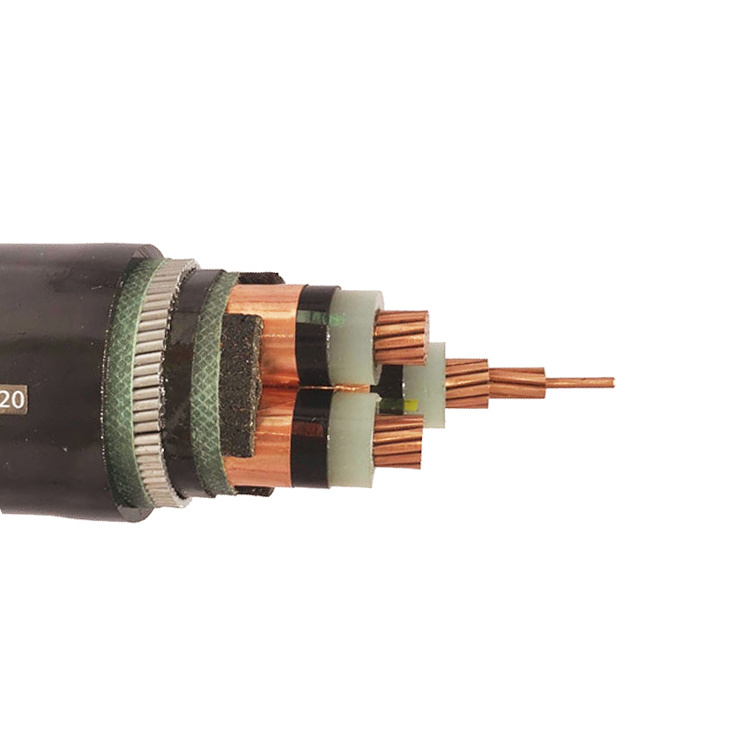 High Quality Construction Underground Power 132kv 630mm 115kv Insulated 300mm2 XLPE Price Cable