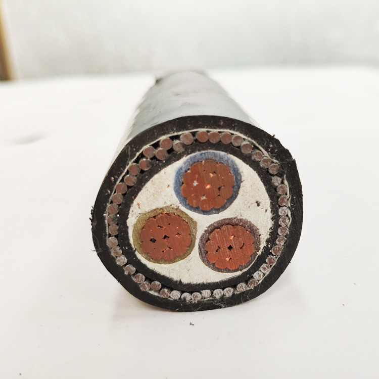 High Quality Custom Copper Conductor 3 Core Cable Armoured