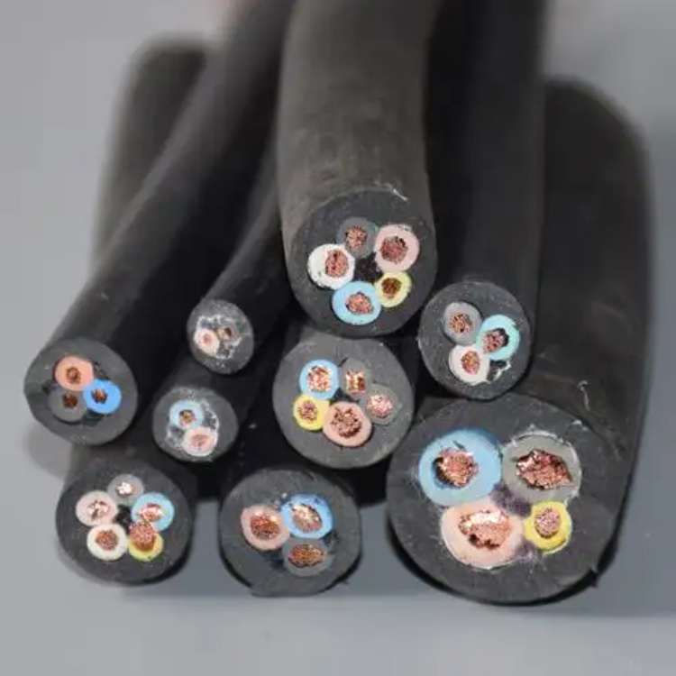 High Quality EPDM/Epr Soow Wire Power Cord Electrical Rubber Flexible Copper Cable