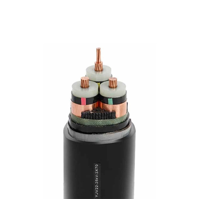 Cable eléctrico de cobre XLPE subterráneo de alta calidad de baja y media tensión
