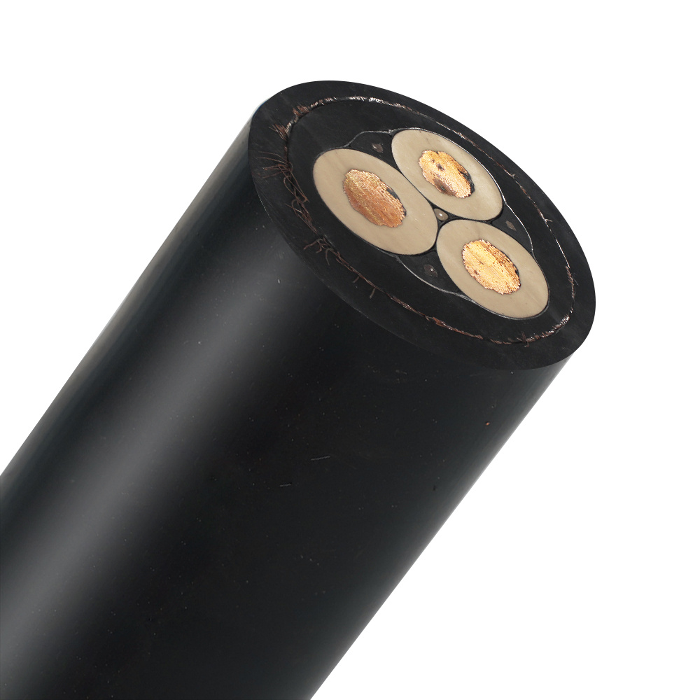 High Quality Power and Signal Wires Underwater Hybrid Cable for Submersible Pump