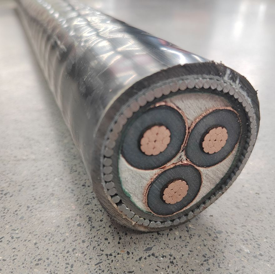 High Quality Swa Armored Copper PVC 11kv 3 Core XLPE Mv Power Cable