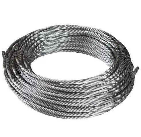 High Strength Stranded 3/8′′ 7 Strands Ehs 7/3.05mm 7/2.6mm 7/3.15mm 7/4mm 7/8 7/10 7/12 7/14 Guy Grip Galvanized Steel Stay Wire