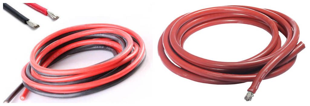 High Temperature Heat Resistant Soft 14 16 18 20 22 24 28 AWG Cable Flexible Silicone Rubber Insulated Copper Electric Wire