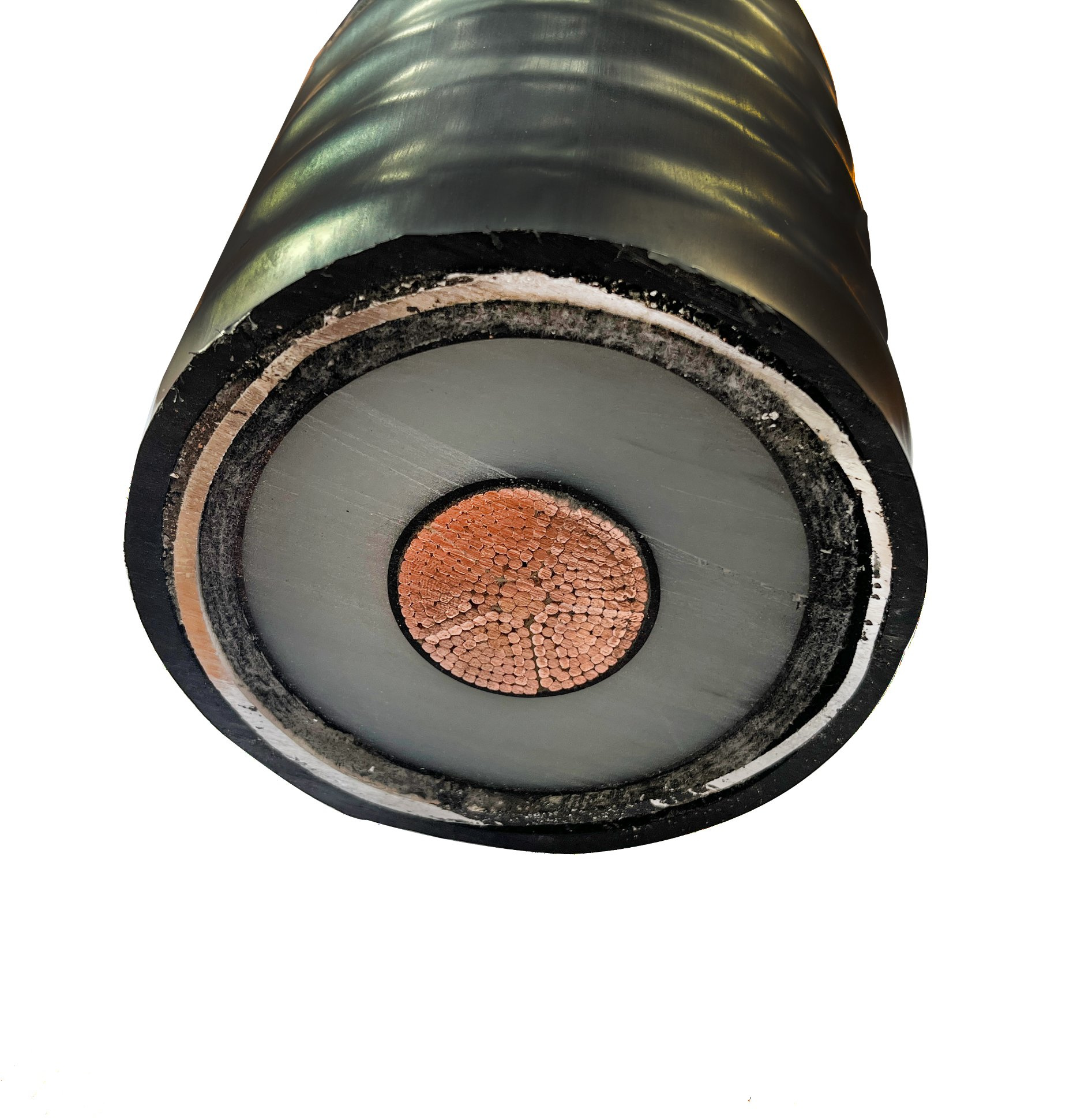 High Voltage Copper Conductor XLPE Insulated 66kv 110kv 220kv 1X800mm 1X1000mm Hv Ht Power Cable