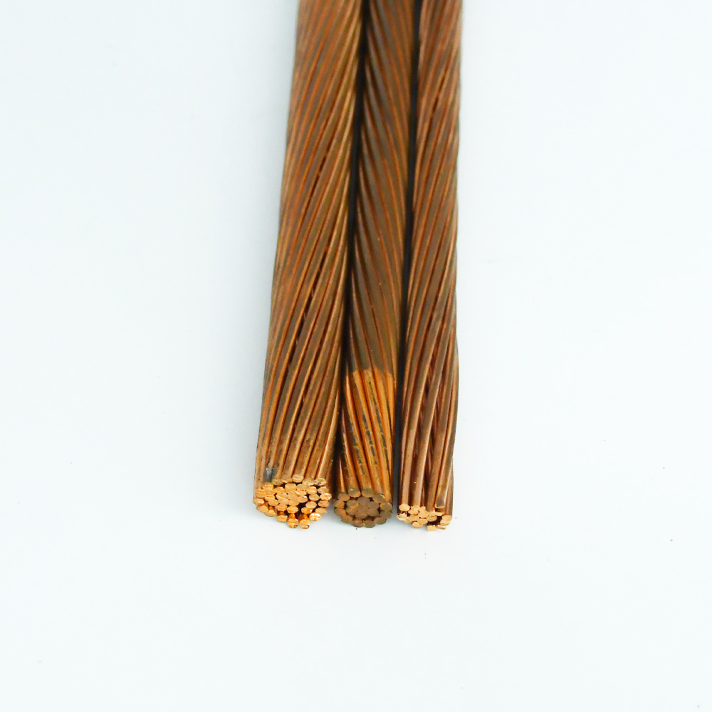 Hot Sale Hard Drawn 12AWG Wire Overhead Bare Copper Conductor