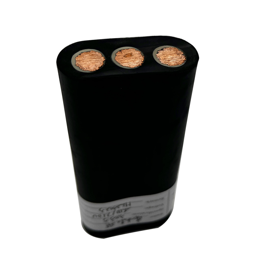 Huadong Submersible Cable-2 300/500V 3 4 5 Core Flat Rubber Cable