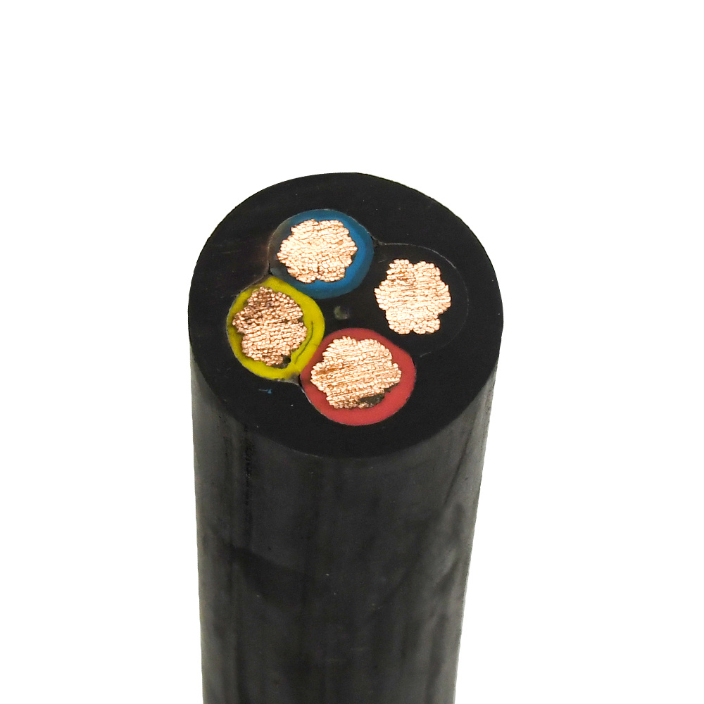 Huadong Submersible Pump Epr Rubber Cable 450/750V Round Wire