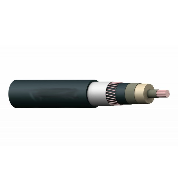 Hxcmk 12/20 (24) Kv 1-Core Eca Cu XLPE PVC Copper Wires Screened Power Cable