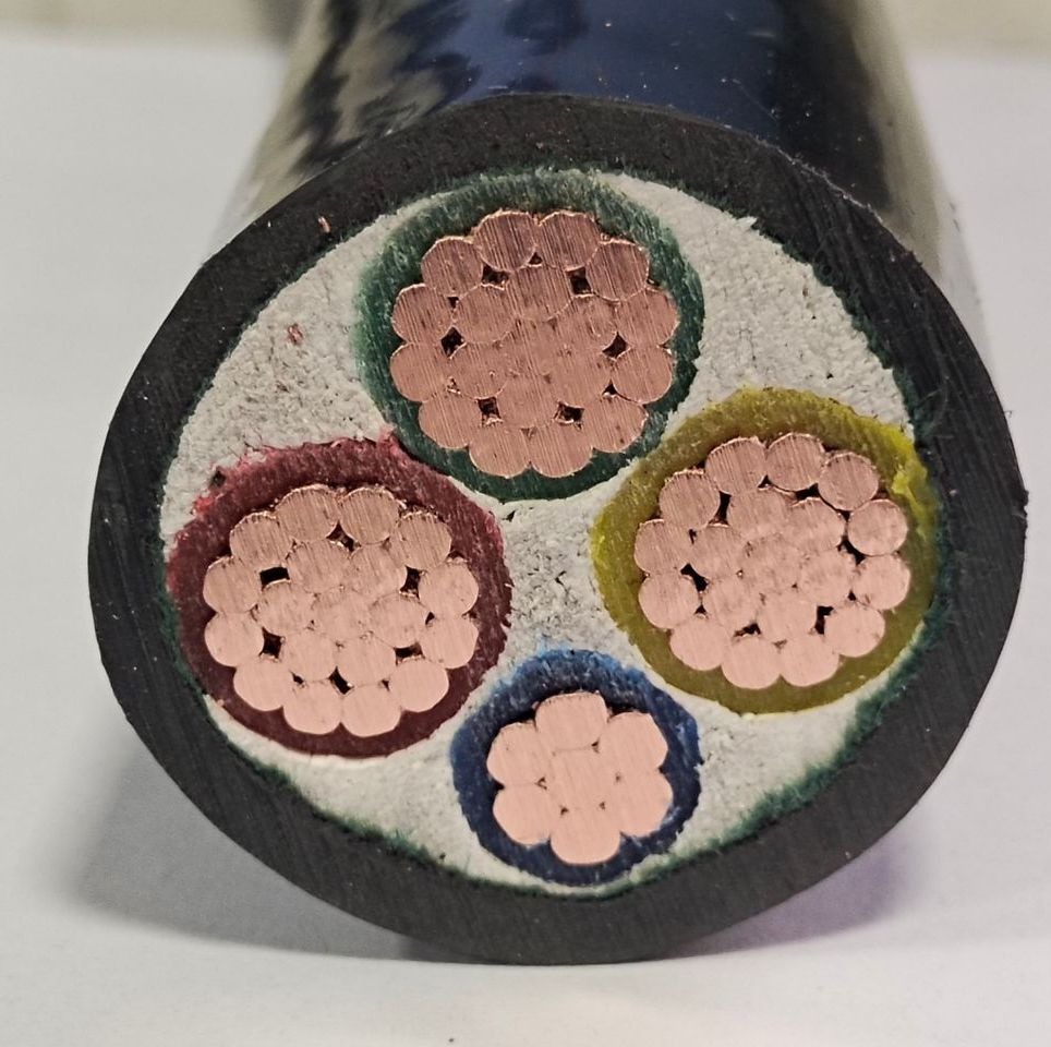 IEC 60502-1 0.6/1kv Low Voltage Cu/XLPE/PVC 3*95+50 3X95+50mm2 Copper Electric Cable