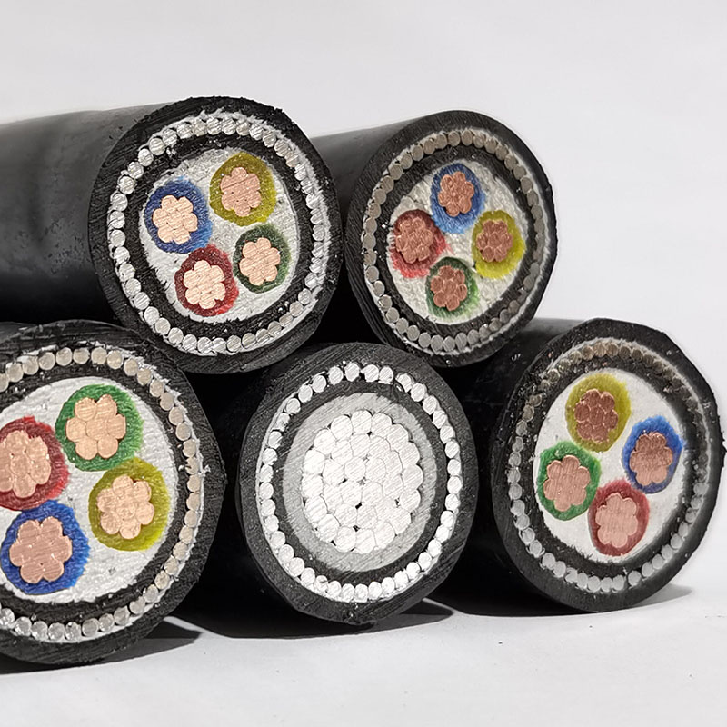Industrial IEC PVC Copper Electric 600 1000V Low Voltage Power Cables XLPE Cable
