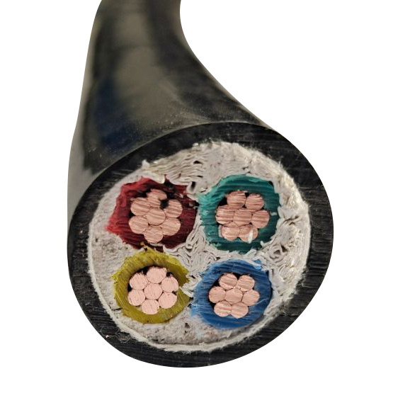 Cable Rígido de Cobre No Blindado de PVC Industrial 4 16mm 25mm 35mm 50mm 70mm 95mm Norma Francesa U-1000 R2V