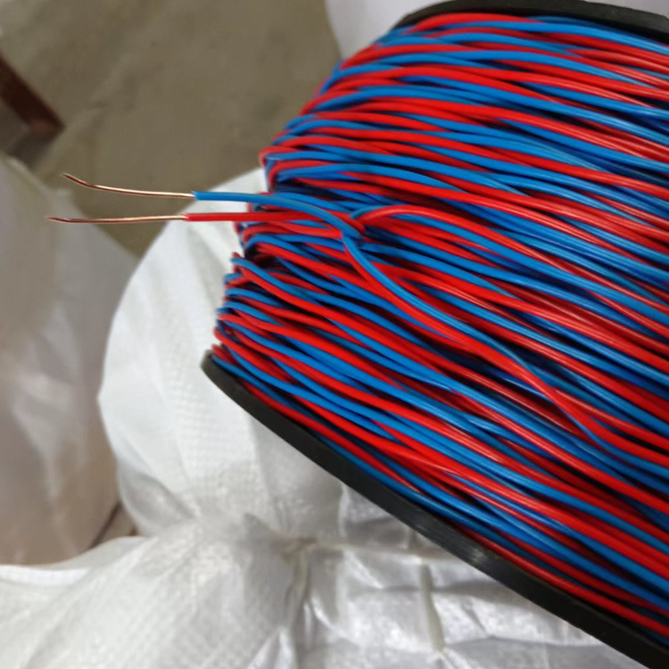Insulated Industrial 2 Conductor Bare Copper 0.5 mm Blasting Wire