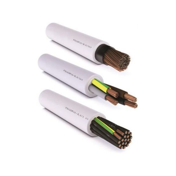 Italian Standard 0, 6/1 Kv Fg16or16 Fg16r16 5X4 5X6 5X10 5X25 mm Copper Power and Signal Flexible Industrial Cables
