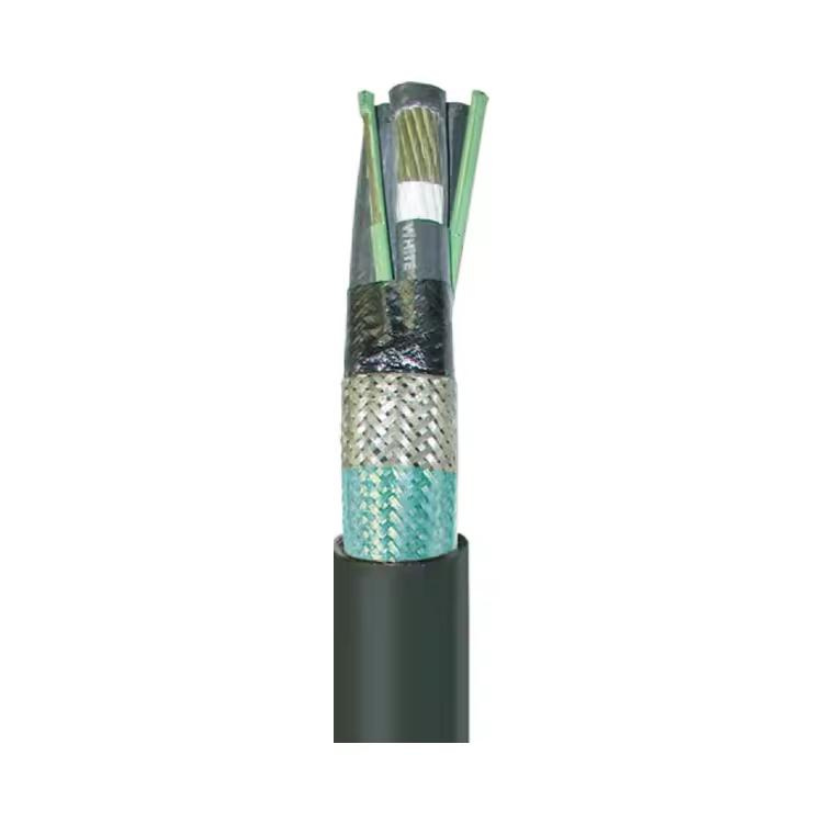 LSZH XLPE Insulation IEC 60502-1 / 60092-353 0.6/1kv 3X25+3G4 EMC VFD Cable