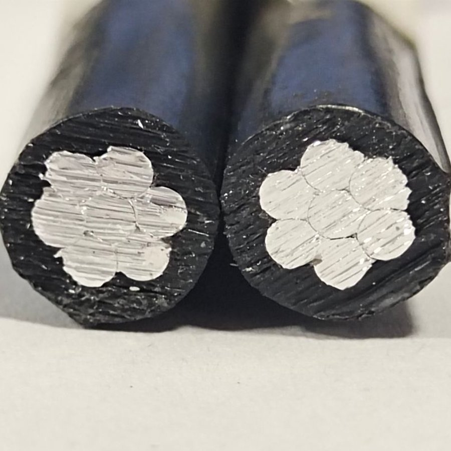 Low Voltage 0.6/1kv 2*10 2X10mm 2X10mm2 2 Core 2c ABC Aluminium Overhead Cable