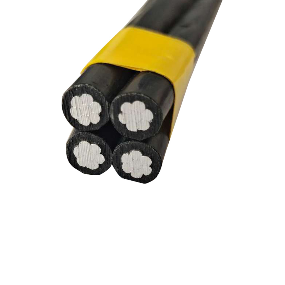 Low Voltage 0.6/1kv Aluminium Conductor 2X 70 RM Aerial Bundled Cable