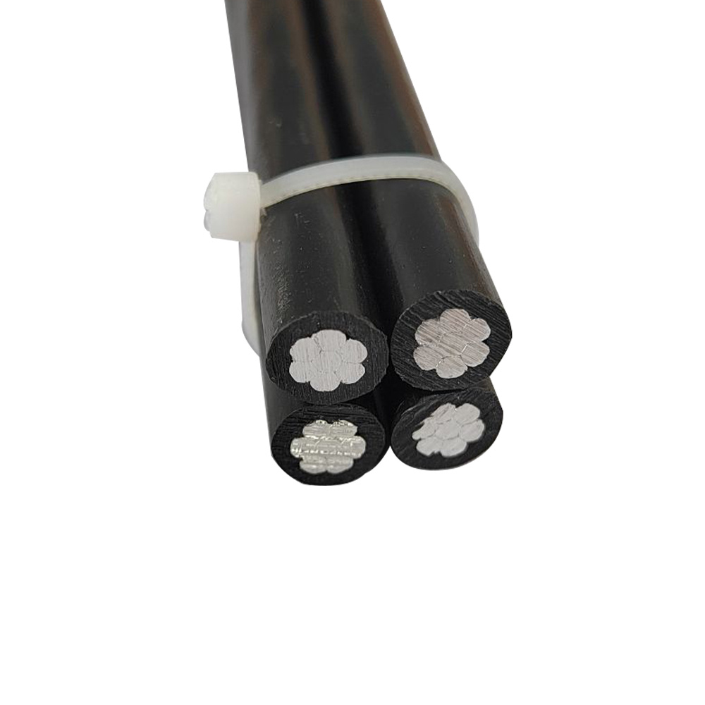 Low Voltage 0.6/1kv Aluminium Conductor 4X 70 RM Aerial Bundled Cable