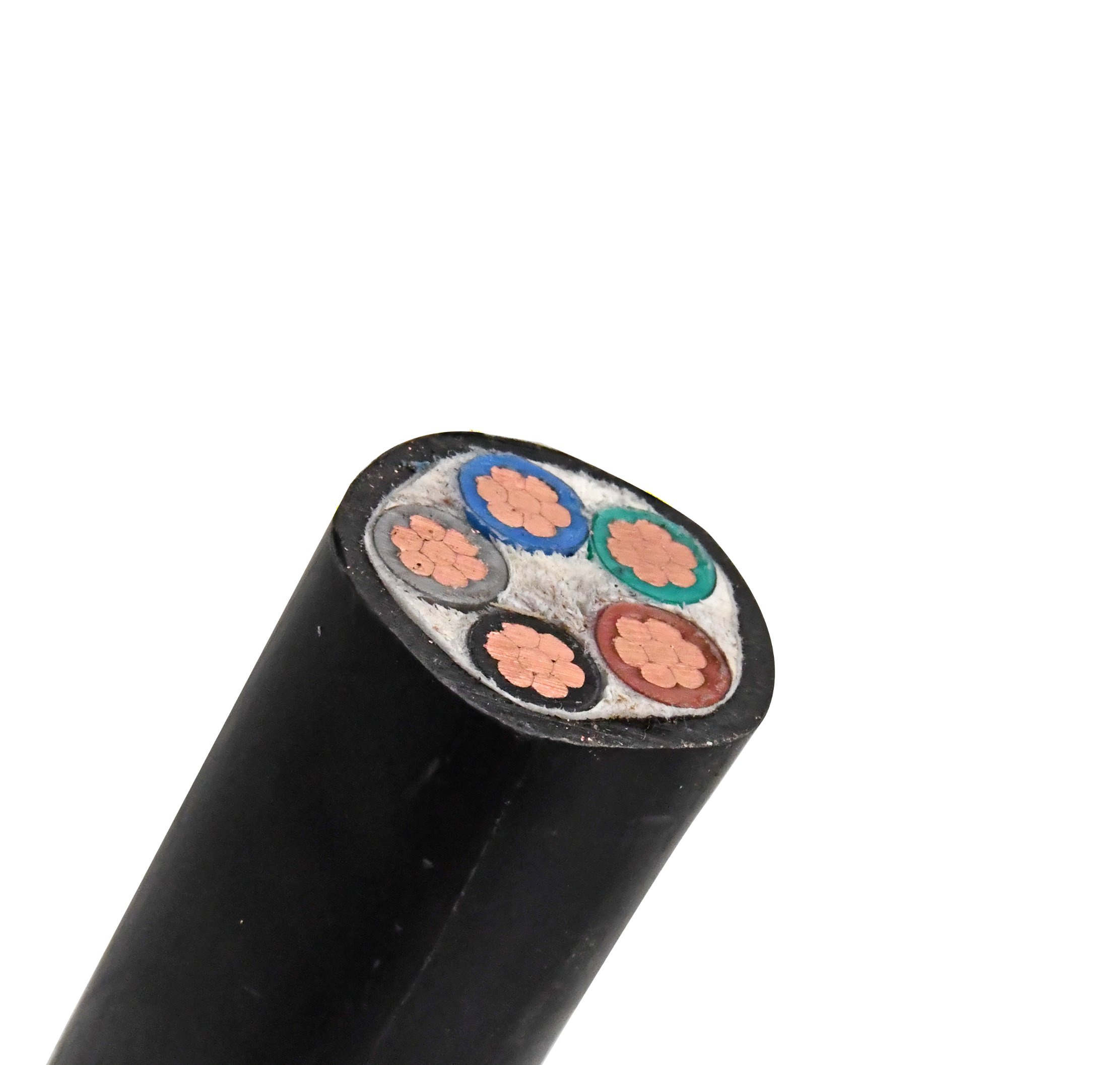 Low Voltage 0.6/1kv VV Cu/PVC/PVC 5X50mm2 Copper Power Cable
