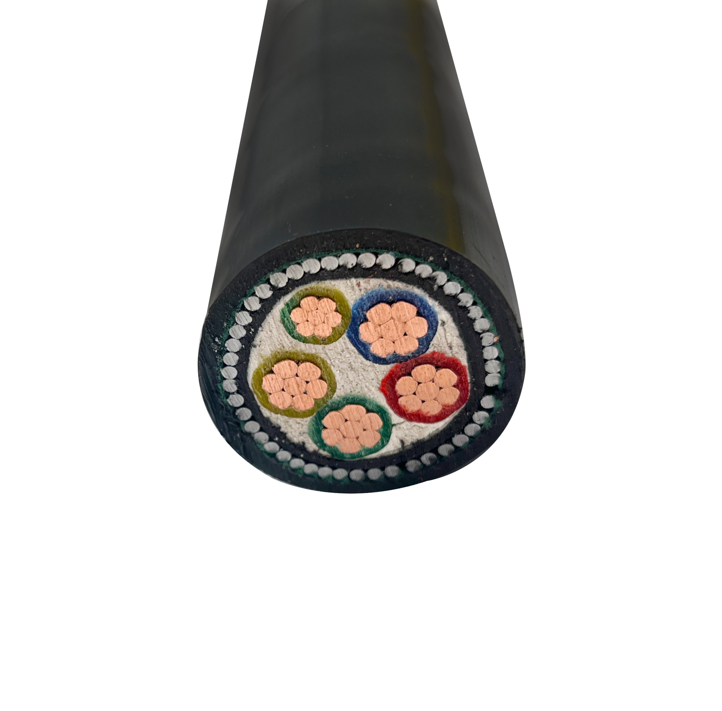 Low Voltage 0.6/1kv Yjv32 4*50+25 4X50+25mm2 4+1 Core XLPE Insulated Swa Armoured Copper Power Cable
