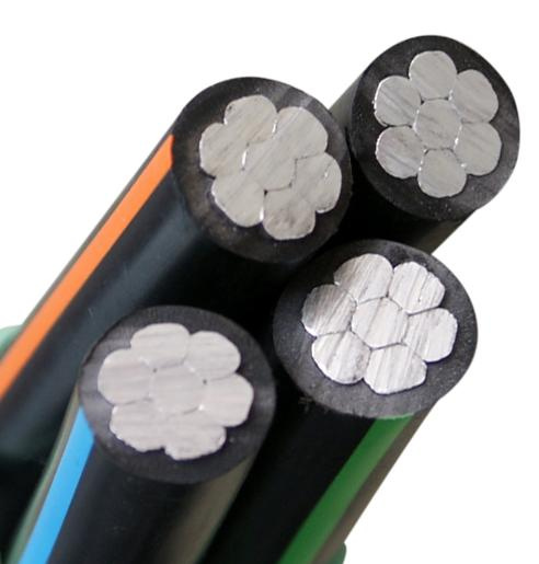 Low Voltage Aerial Bundled Cable Overhead Transmission Line Cable