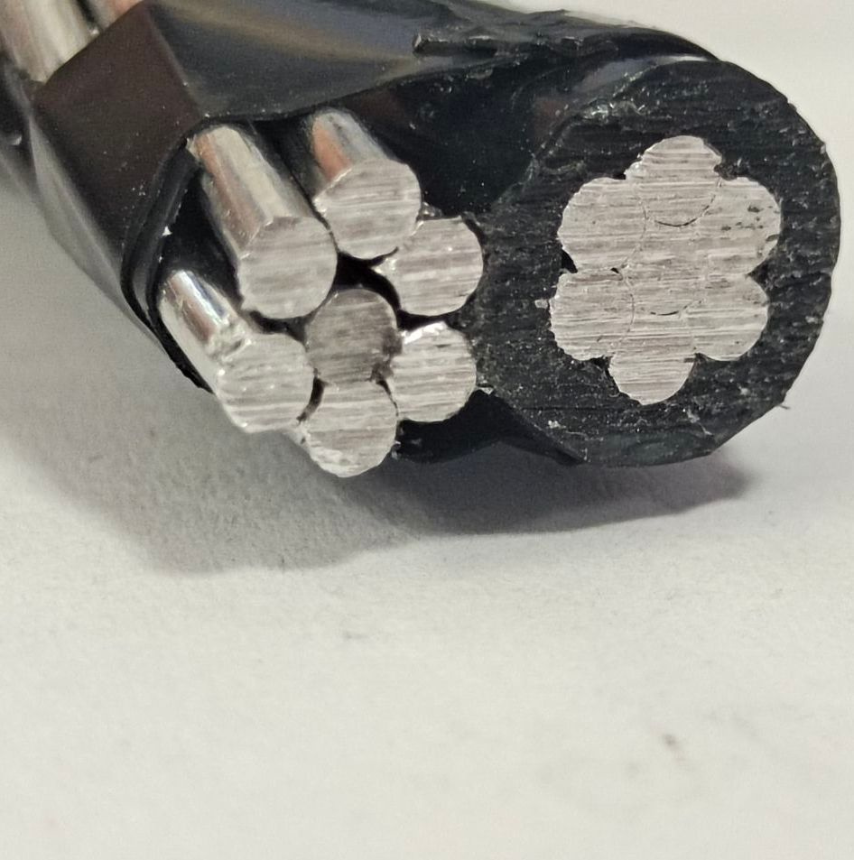 Baja Tensión Dúplex 1*4AWG+4AWG 600V Cable Aéreo ABC