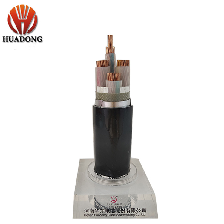 Low Voltage Underground Copper Conductor Cable 16mm 4 Core