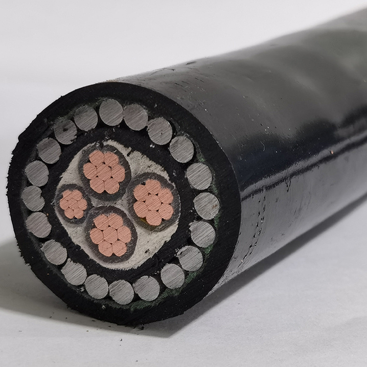 Low Voltage Underground Electrical Armoured 4X6mm2 Cu PVC Cable