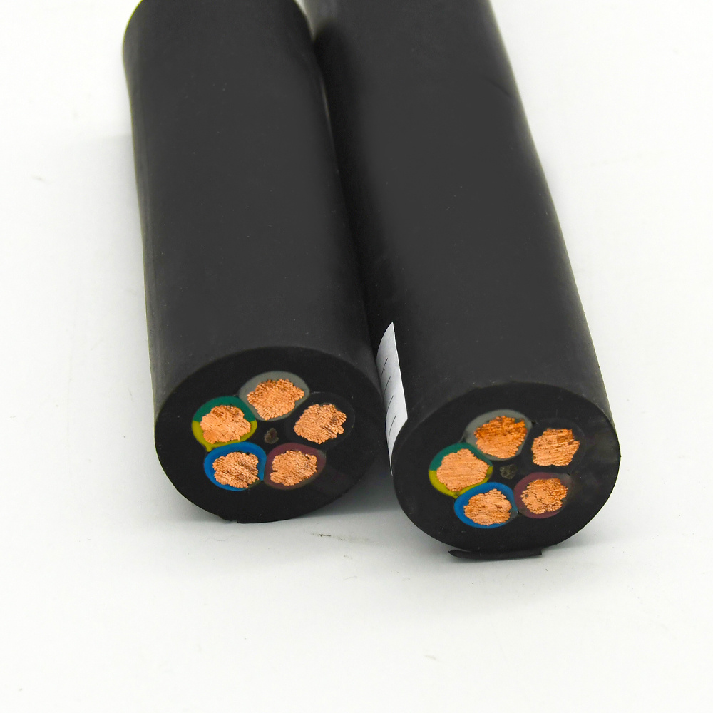 Low Voltage Ycw Tower Crane Coated Steel H07rn-F H07rn Marine Rubber Cable