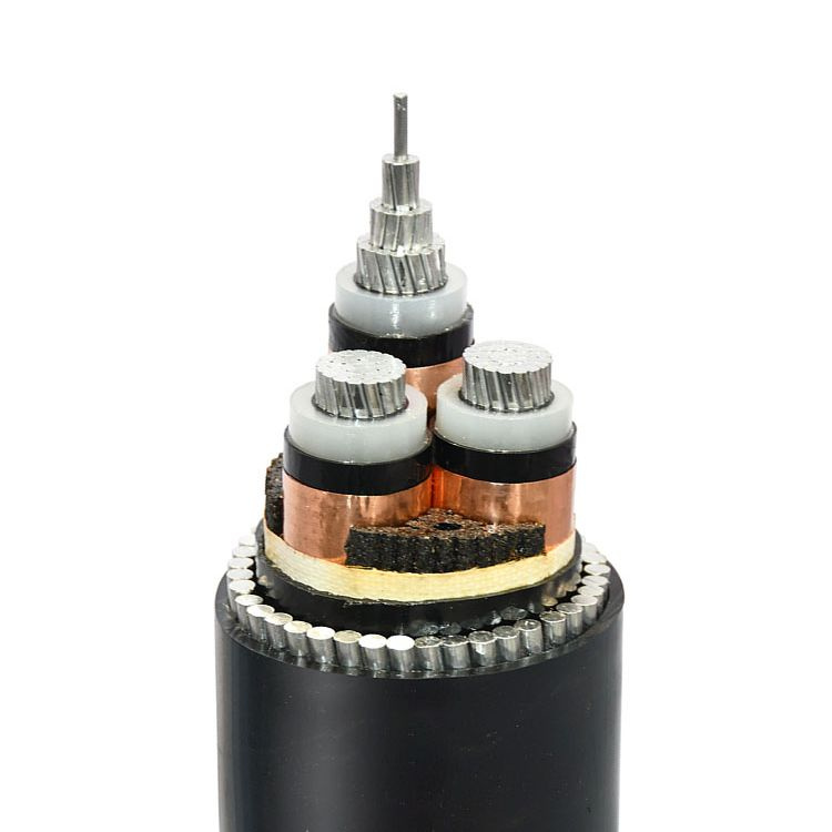 Low and Medium Voltage 1 2 3 4 5 Core Copper Aluminium XLPE PVC Underground Swa Armoured Power Cable