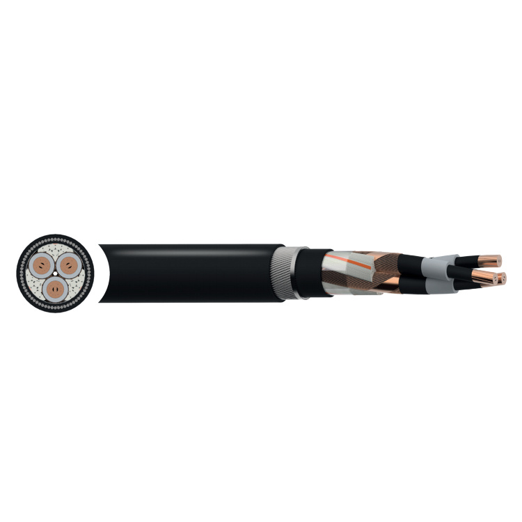 Lxhiorv Xhiorv Portuguese Power Distribution and Power Supply Mv Swa Galvanized Steel Wire Armoured Cable