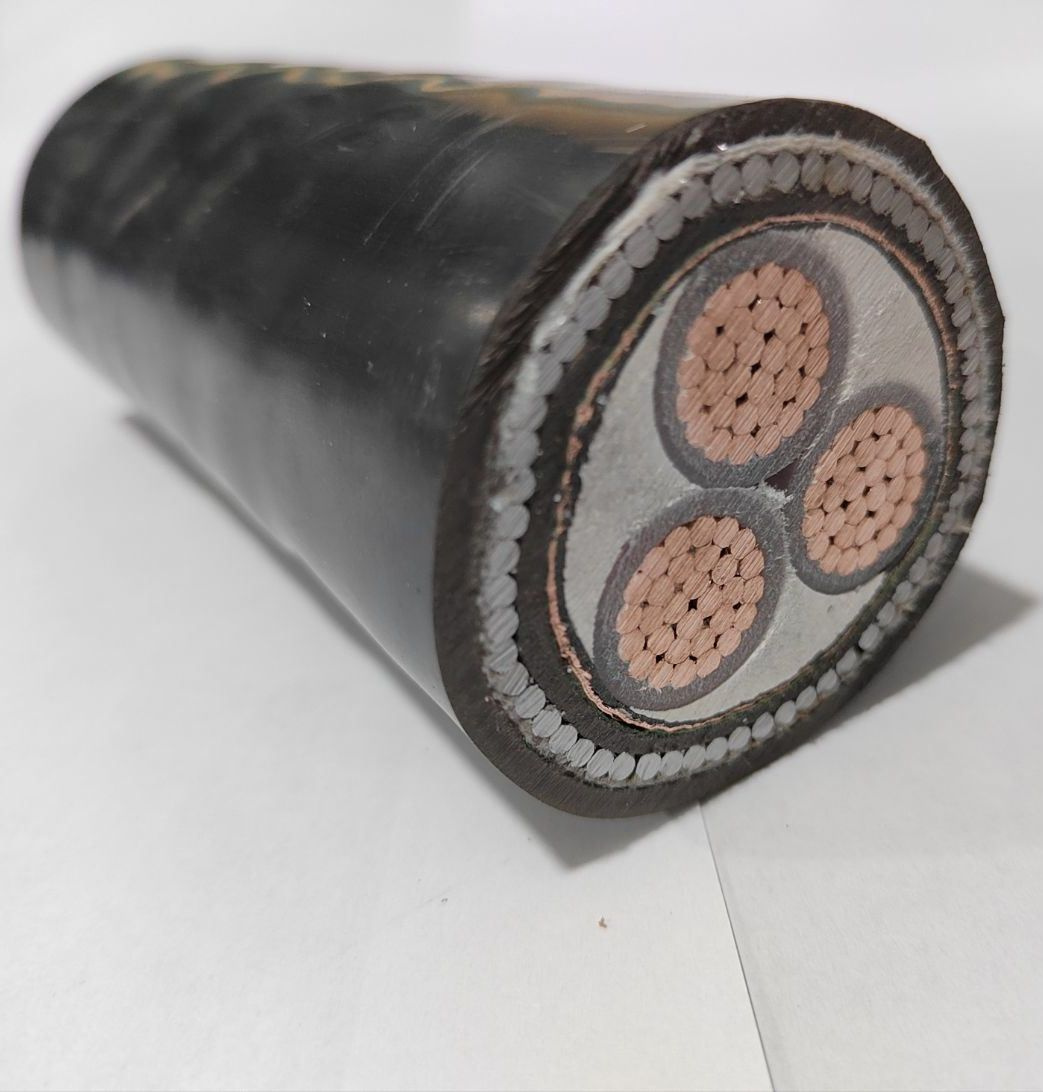 Medium Voltage 240mm 300mm 3 Core XLPE 3.6kv Armoured Underground PVC Power Copper Cable