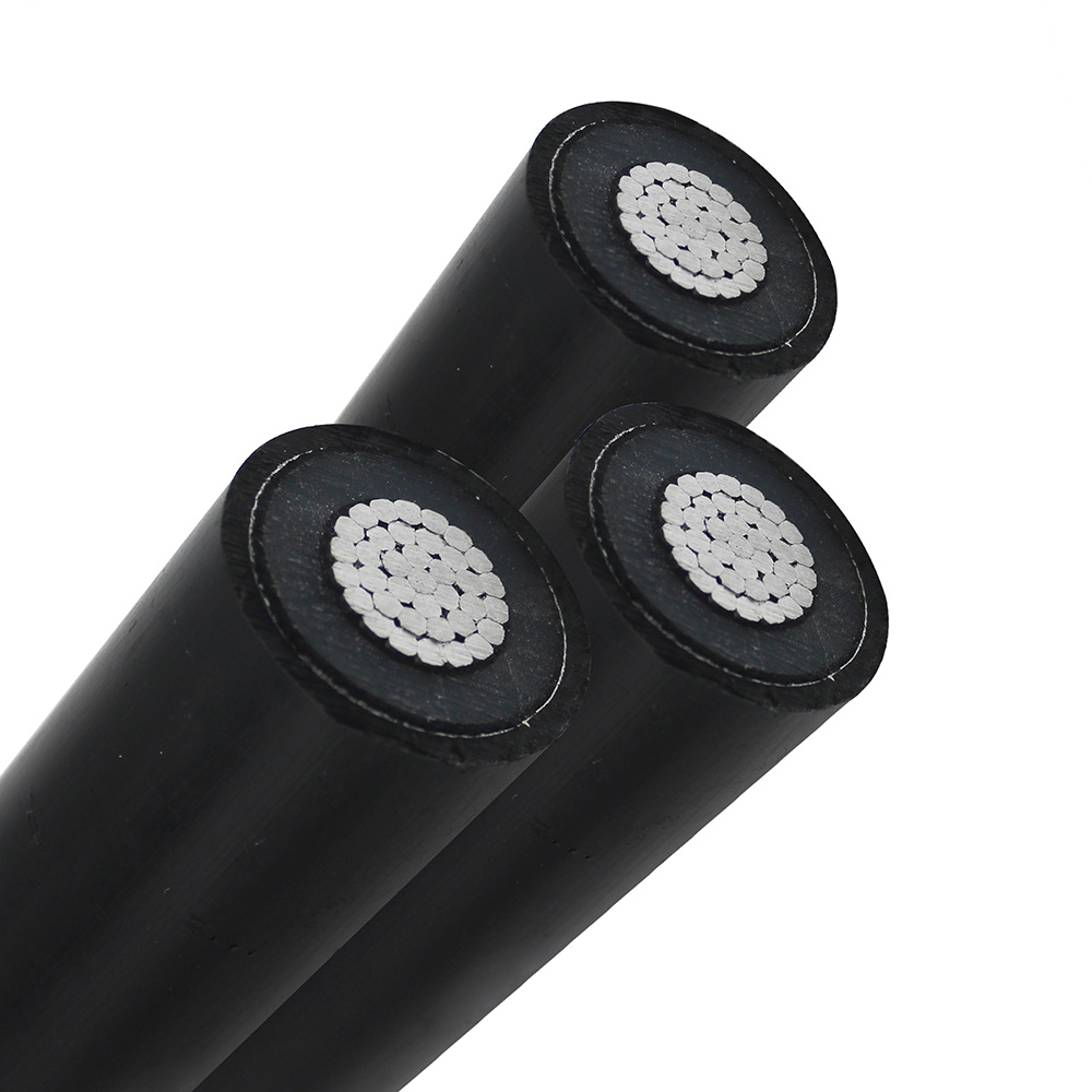 Medium Voltage 3X50 Aerial Bundle 3X70 3X120 Aluminum Conductor Overhead ABC Cable